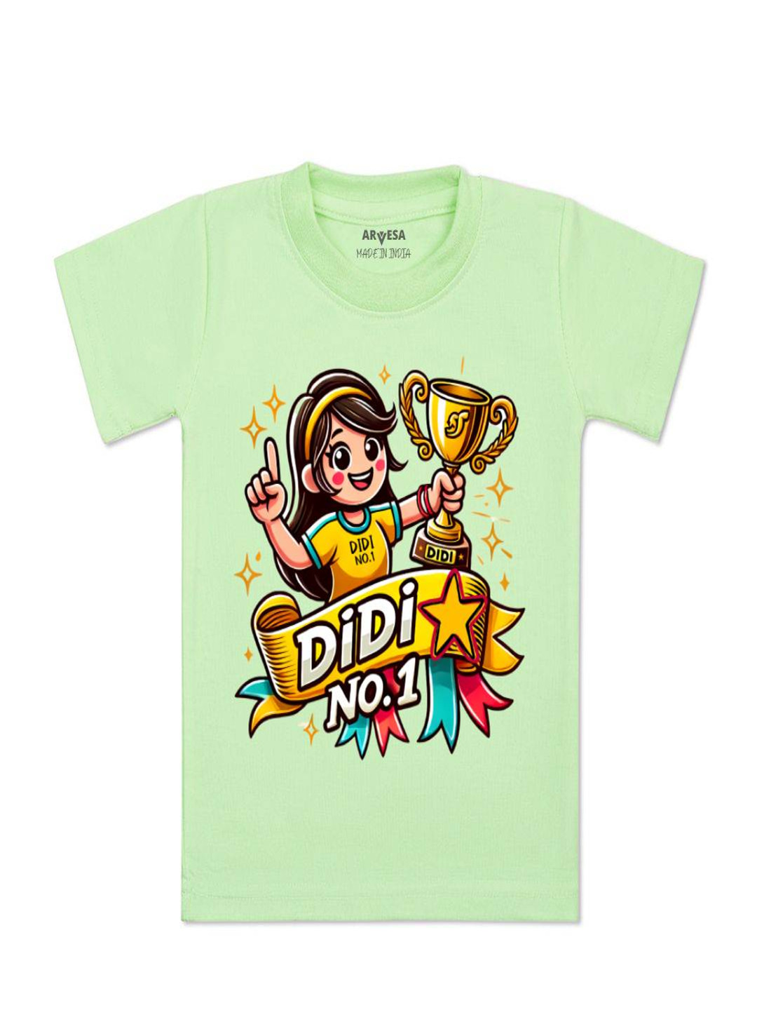 Arvesa Kids Didi No1 Printed Tshirt