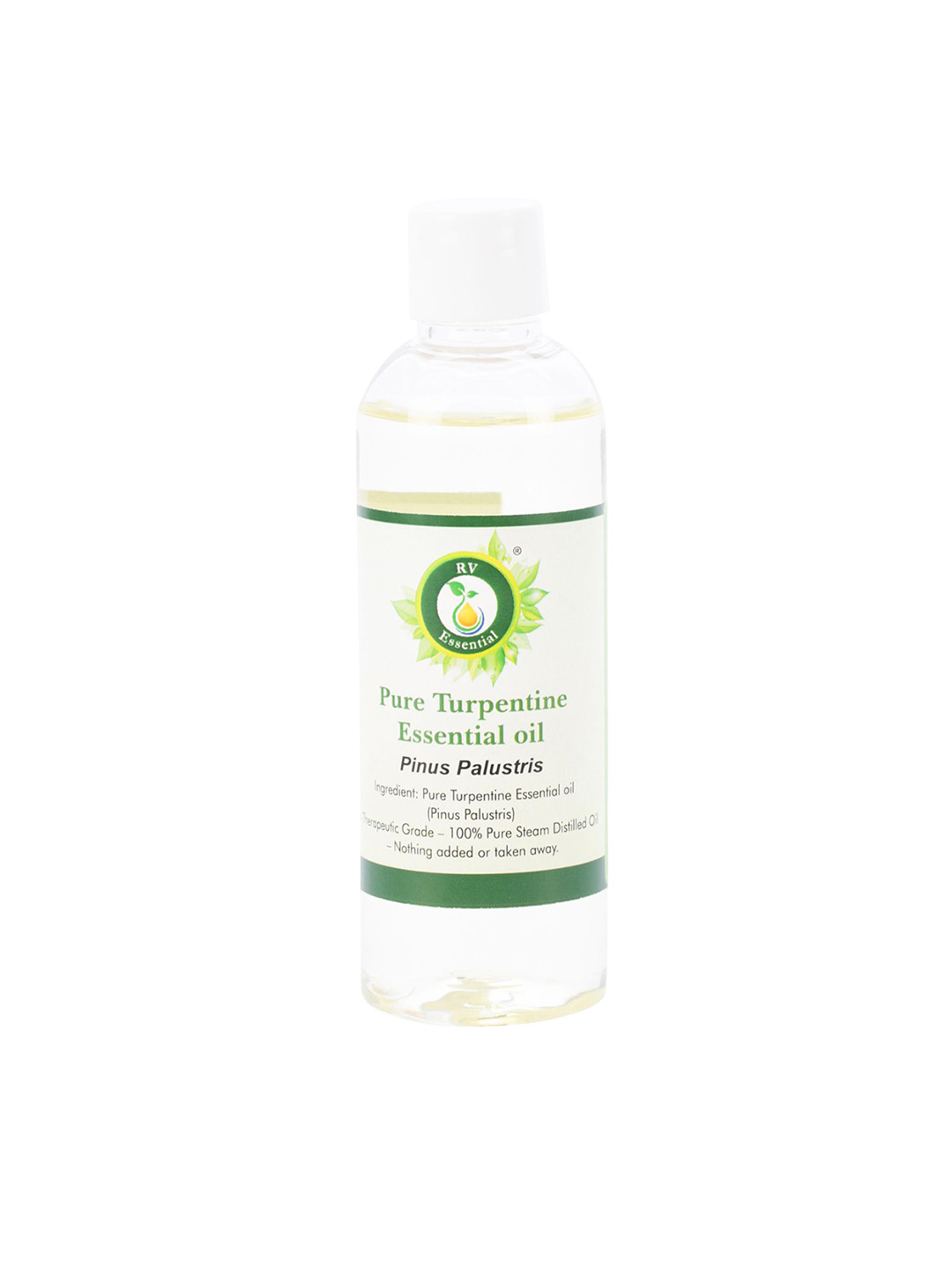 R V Essential Pure Turpentine Essential Oil For Moisturization & Nourishment- 200 ml