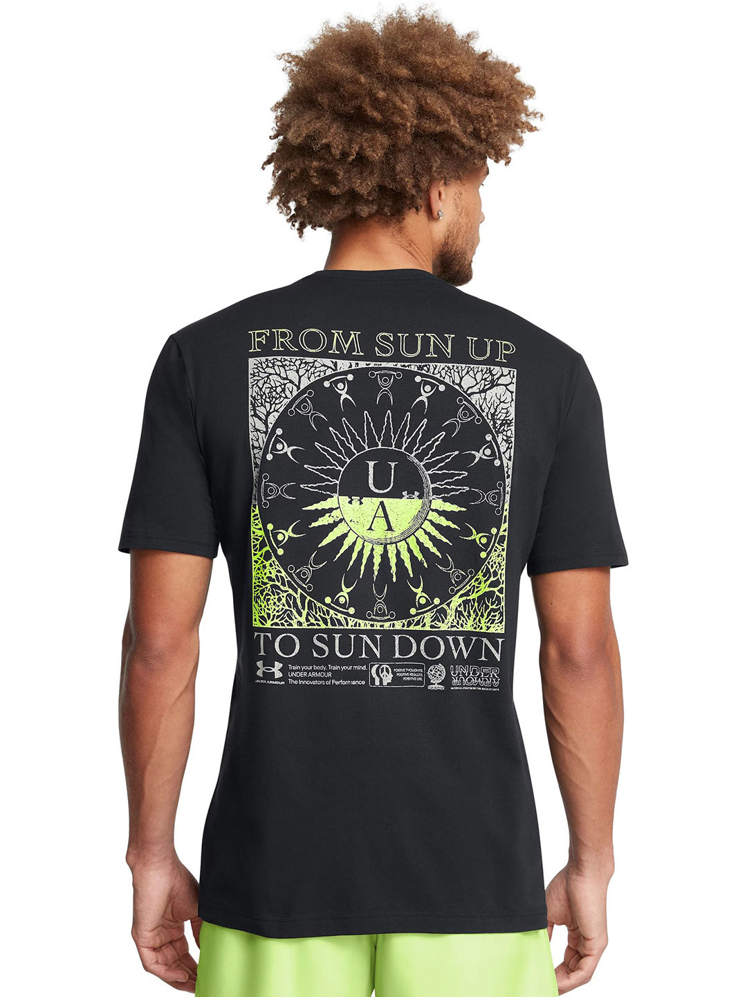 UNDER ARMOUR Sun Left Chest Printed Short Sleeve T-Shirt