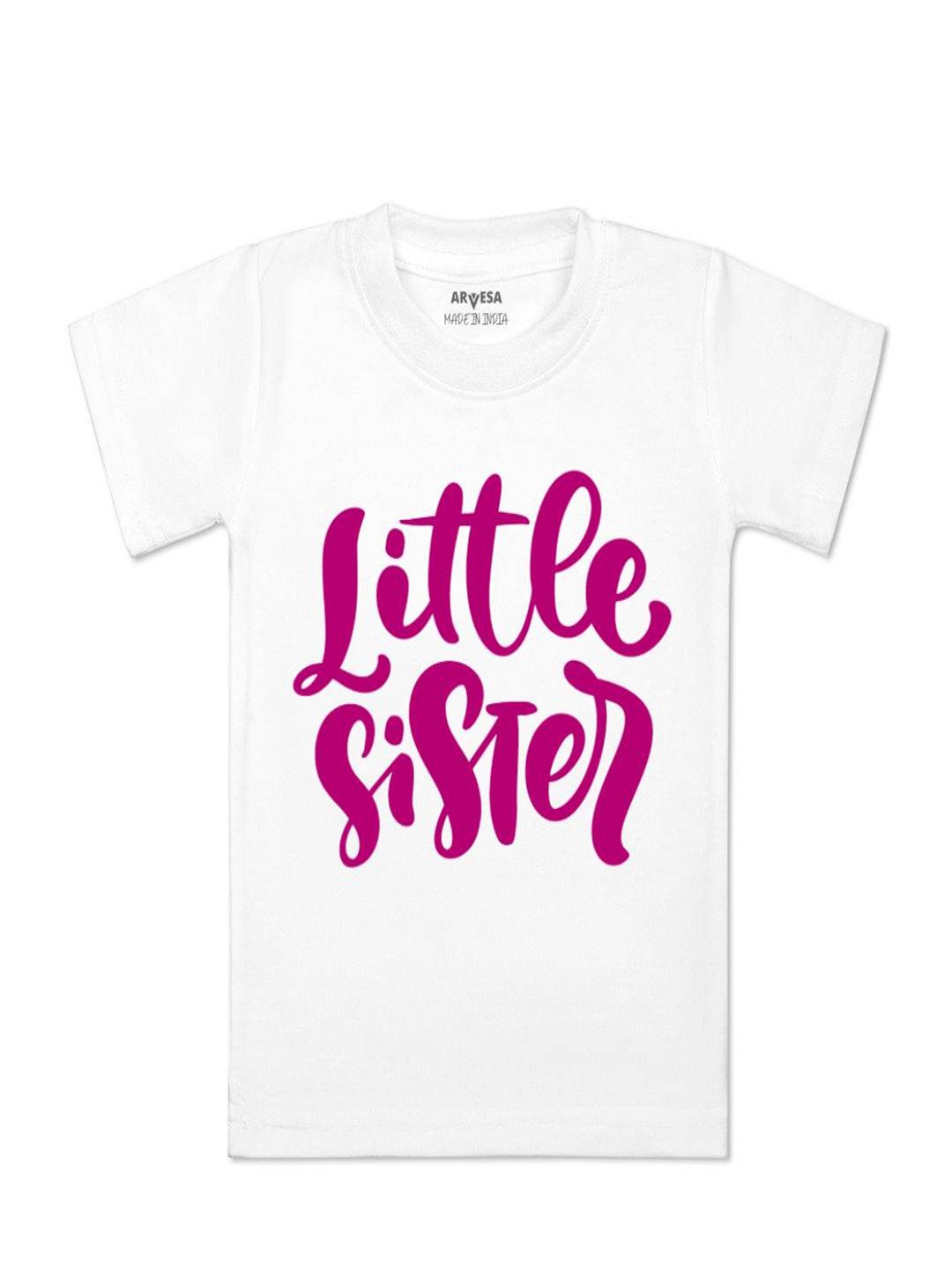 Arvesa Kids Little Sister Printed Tshirt