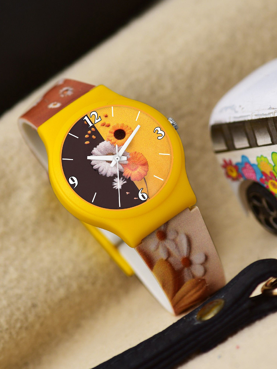 DOUBLERUN Kids Dial & Straps Analogue Multi Function Watch H05NMT-713