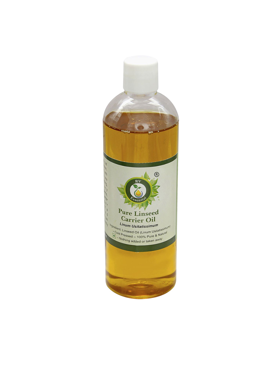 R V Essential Pure Linseed Carrier Oil For Moisturization & Nourishment- 100 ml
