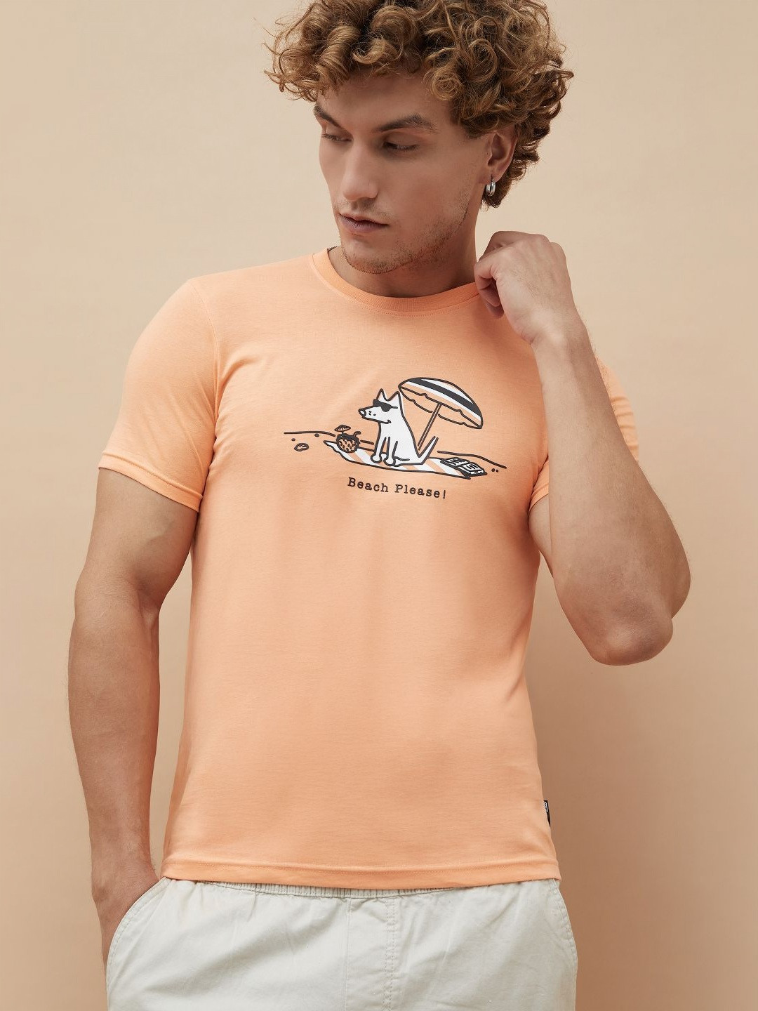 Fame Forever by Lifestyle Men Typography Printed Extended Sleeves T-shirt