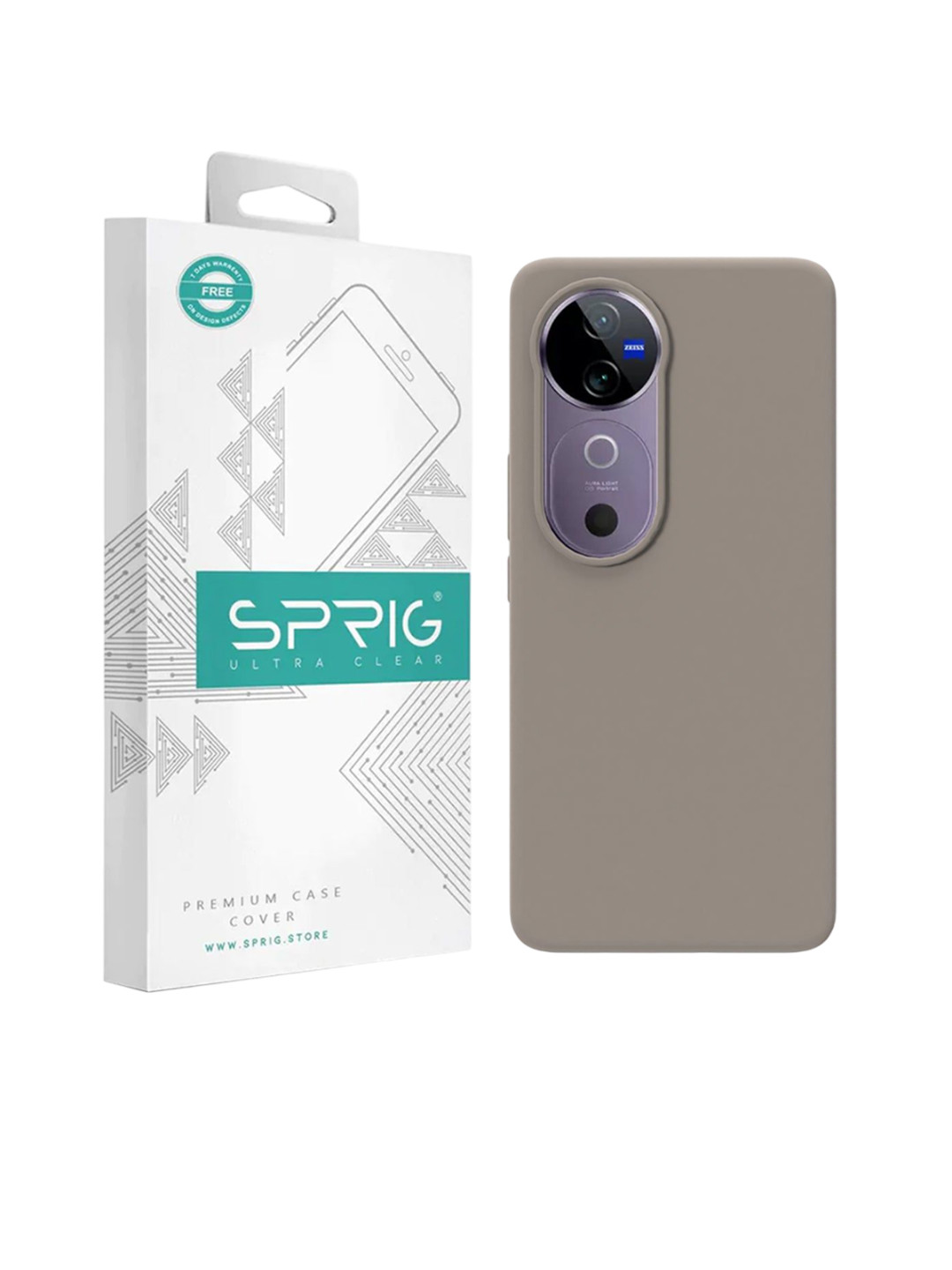 SPRIG Vivo V40 Liquid Silicone Back Cover