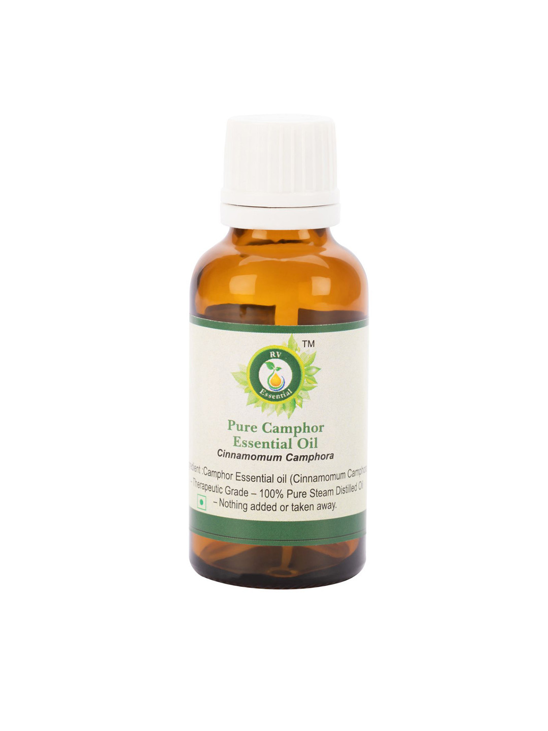 R V Essential Pure Camphor Essential Oil For Moisturization & Nourishment- 30 ml