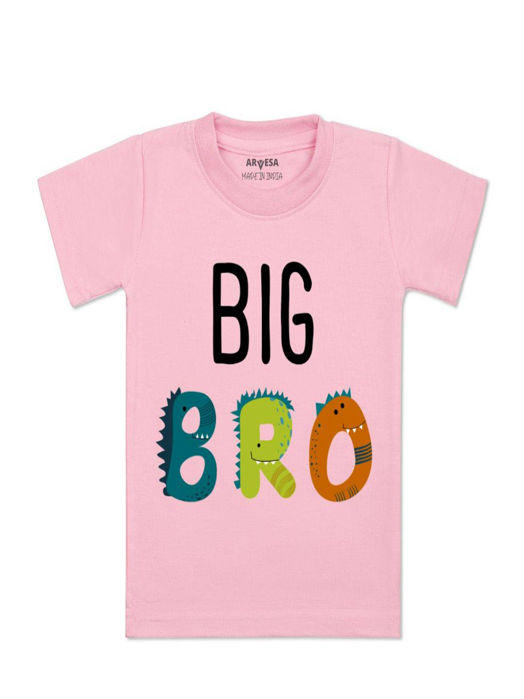 Arvesa Kids Big Brother Printed Tshirt