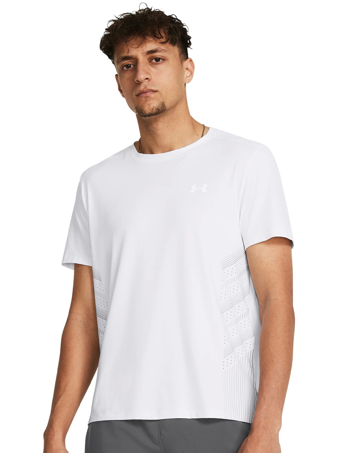 UNDER ARMOUR Men Launch Elite Graphic Short Sleeves T-Shirt