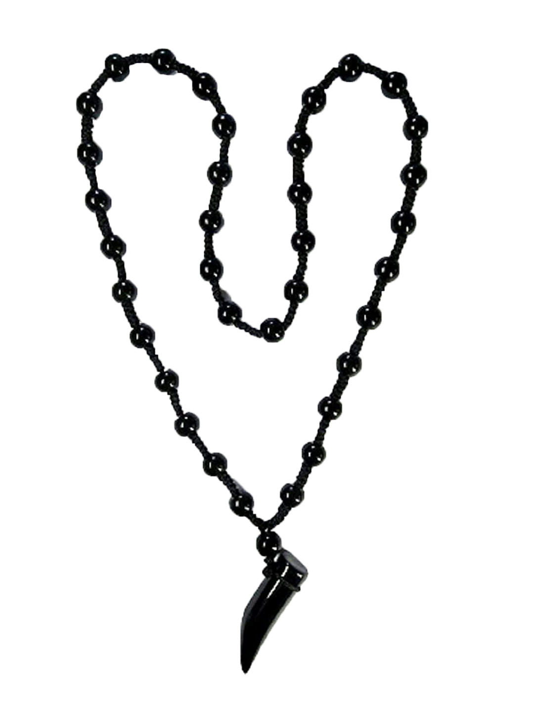 The Roadster Lifestyle Co Men Beaded Elephant Tusk Necklace