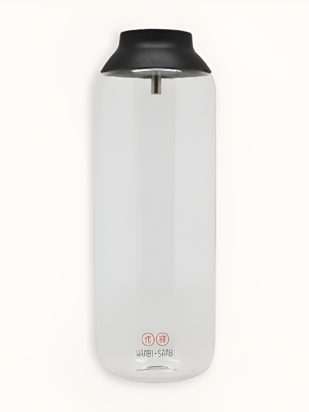 WAABI - SAABI Transparent Solid Glass Fridge Safe Water Bottle - 500ml