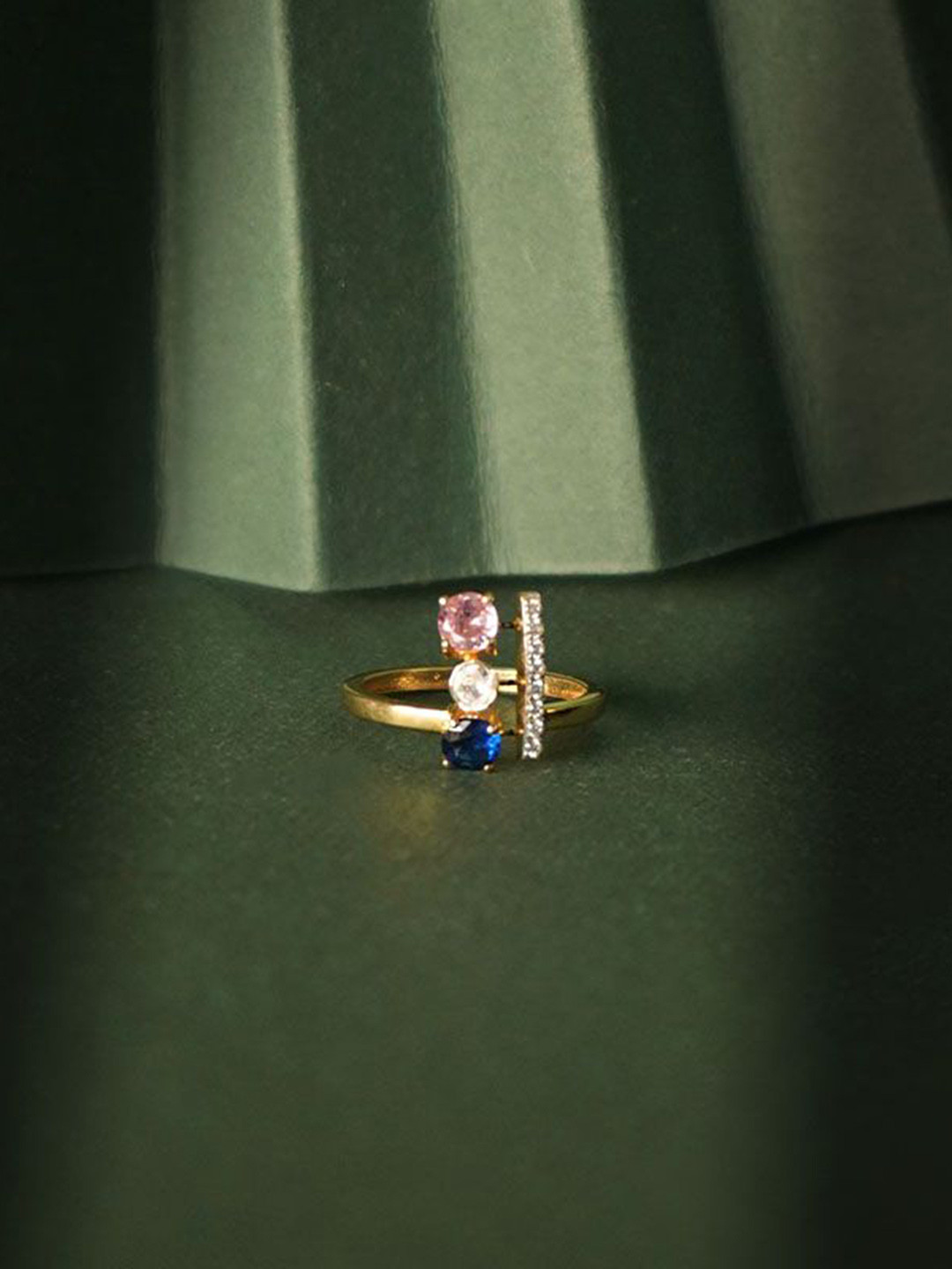 Polki Stories By Raniwala 14Kt Gold Polki Ring
