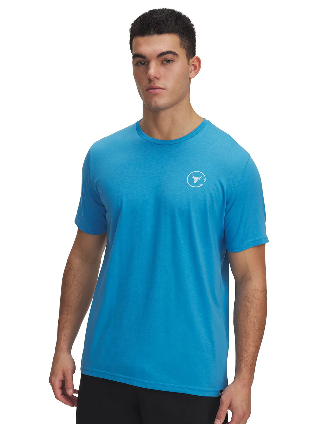 UNDER ARMOUR Men Project Rock Salt Short Sleeve Tshirt