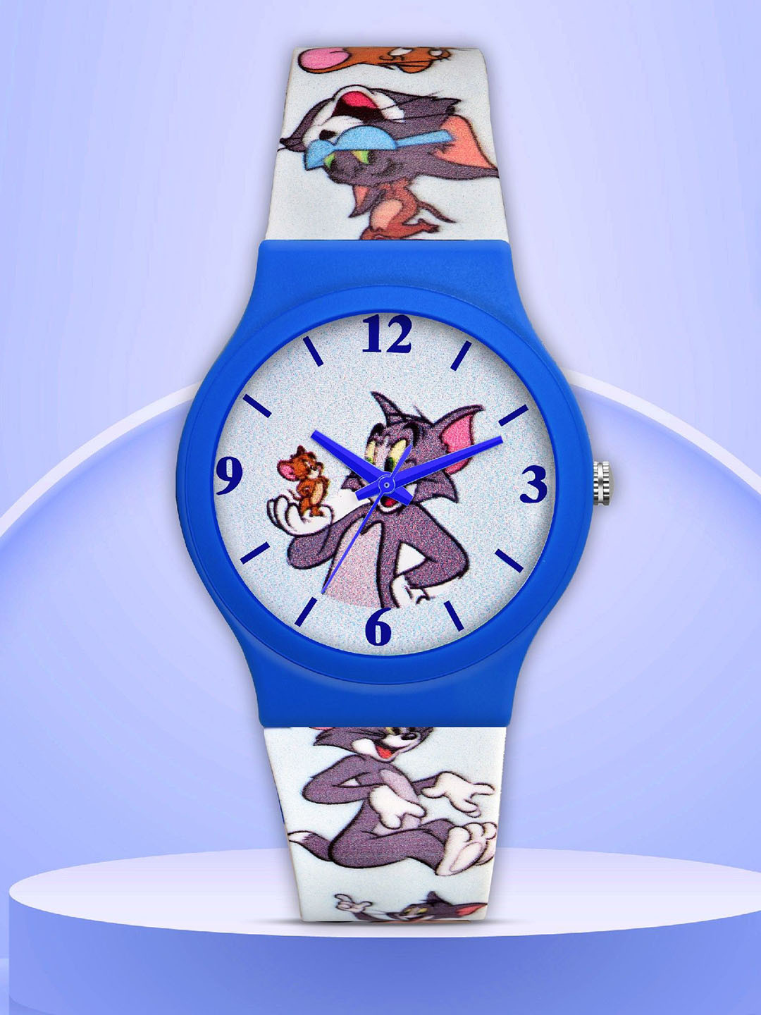 DOUBLERUN Kids Round Dial & Straps Analogue Multi Function Watch H05NMT-728