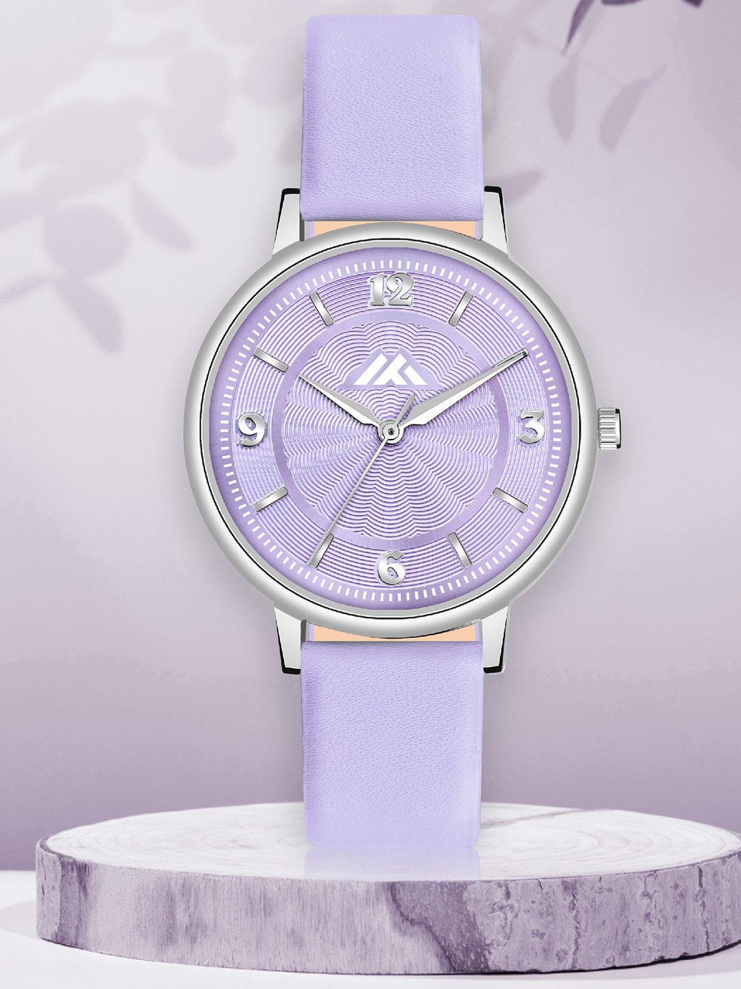 DOUBLERUN Women Textured Dial & Leather Straps Analogue Multi Function Watch H05NMT-544