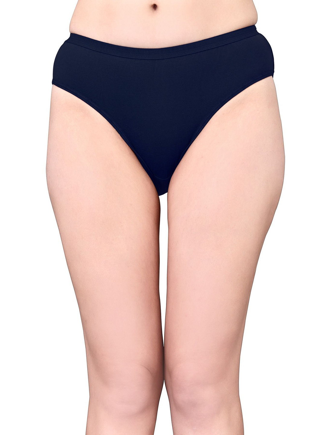 Exotica Lingerie Cotton Mid-Rise Bikini Briefs EX RIYA-NEVY-M