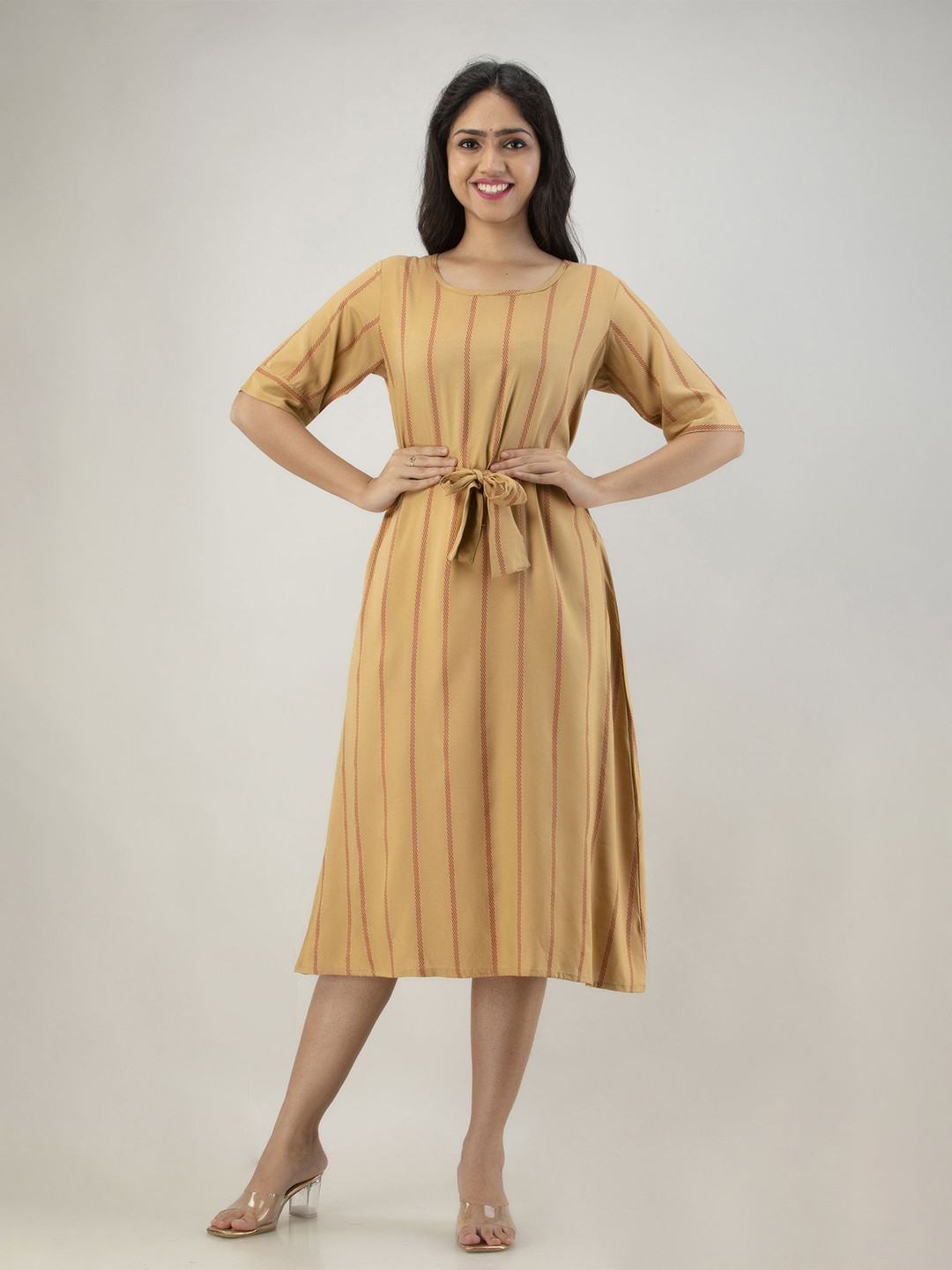 DMP EXPORT Women Thread Work Handloom Kurta