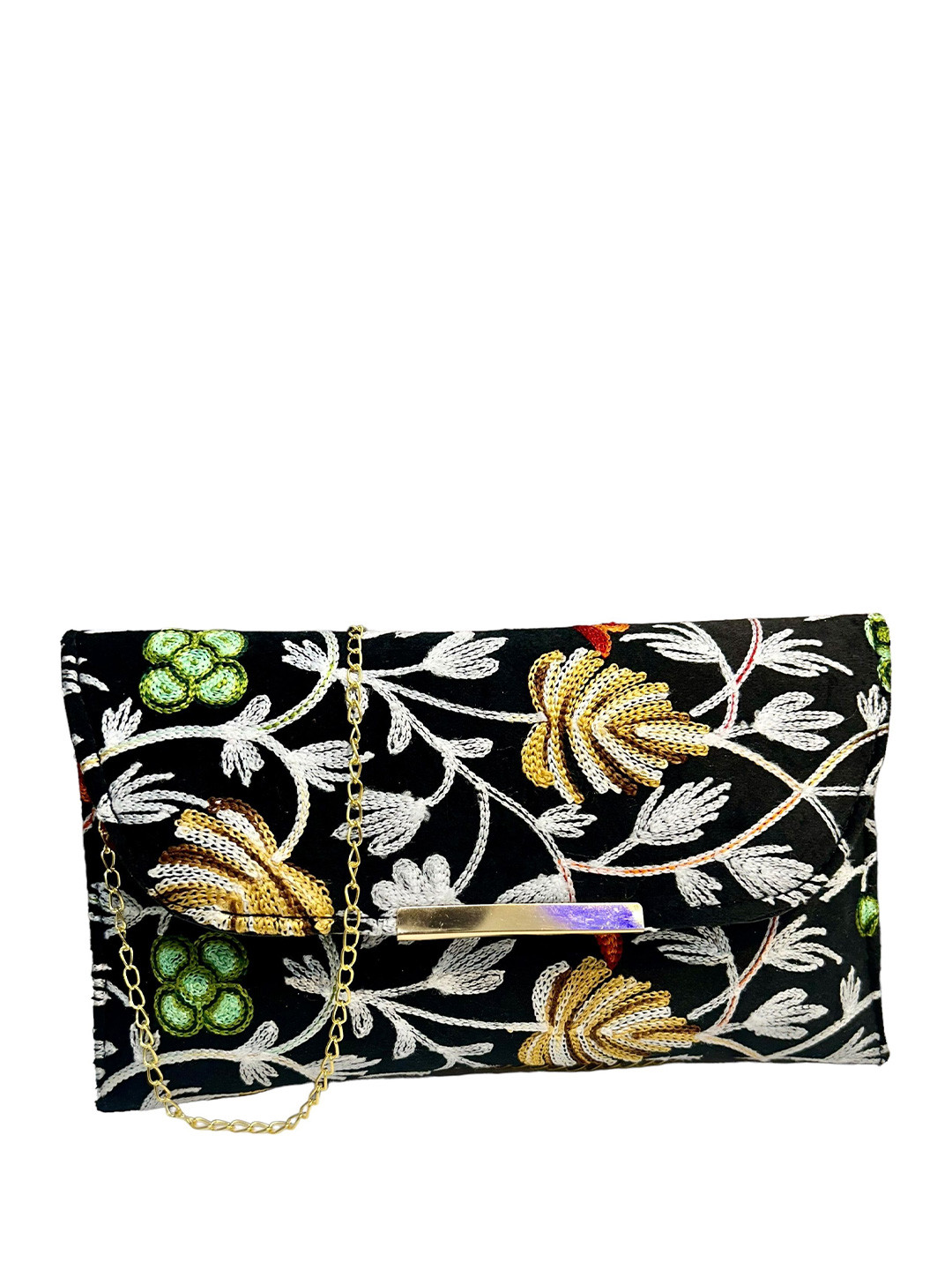 SKORPIO Embellished PU Swagger Tote Bag