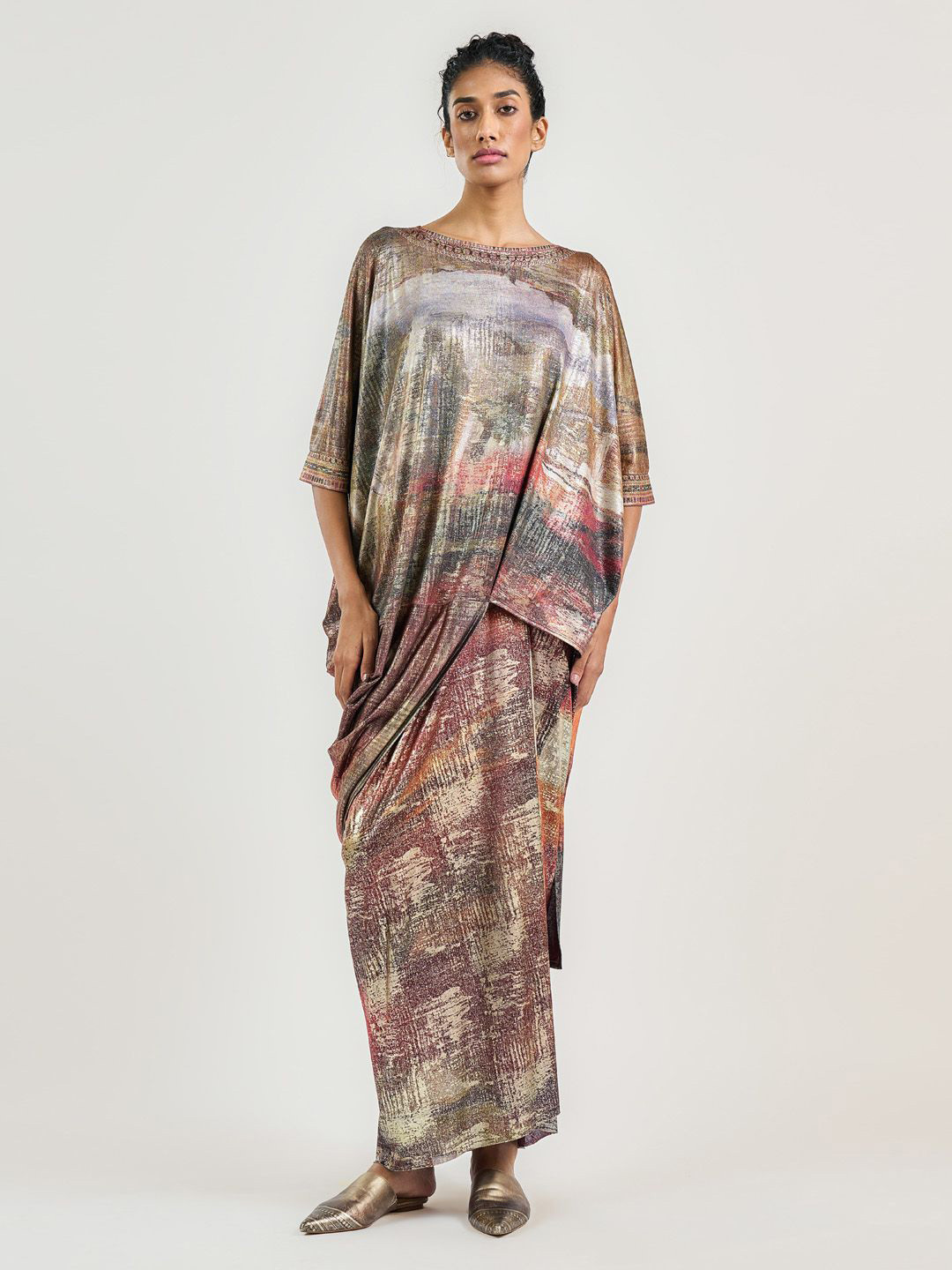 OTT Tarun Tahiliani Women Abstract Print Tunic