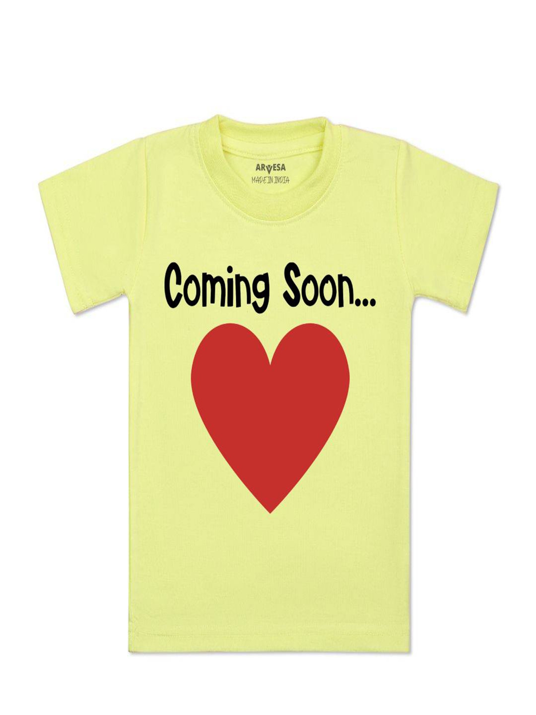 Arvesa Kids Coming Soon Printed Tshirt
