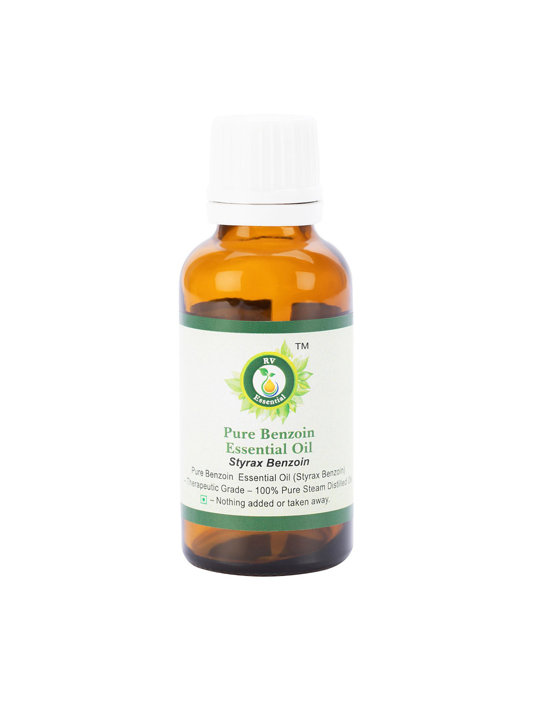 R V Essential Pure Benzoin Essential Oil For Moisturization & Nourishment- 10 ml