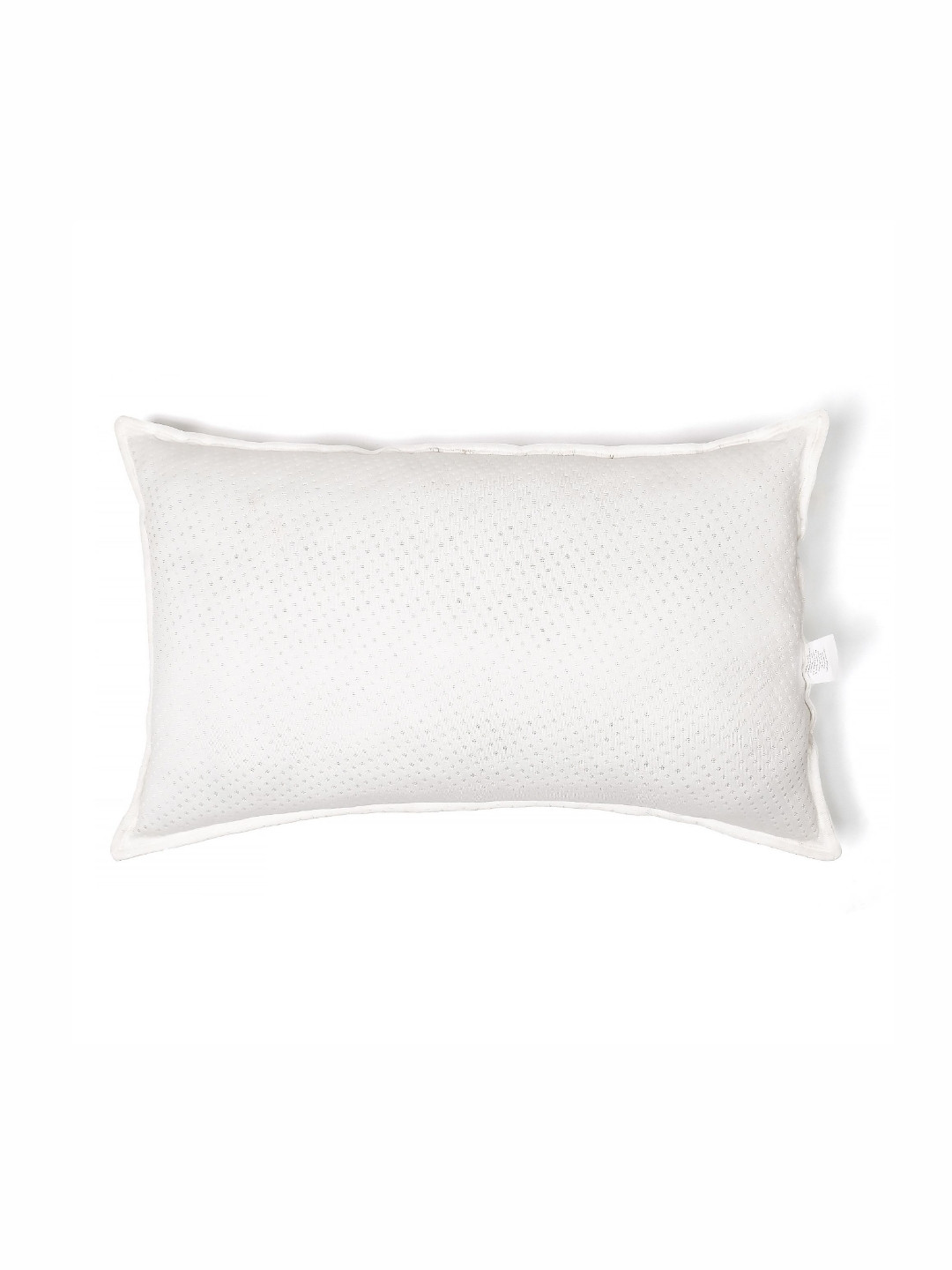 SH Creation and Handlooms White Solid Polyester Ultra Soft Fibre Sleep Pillow-45 x 61 cm