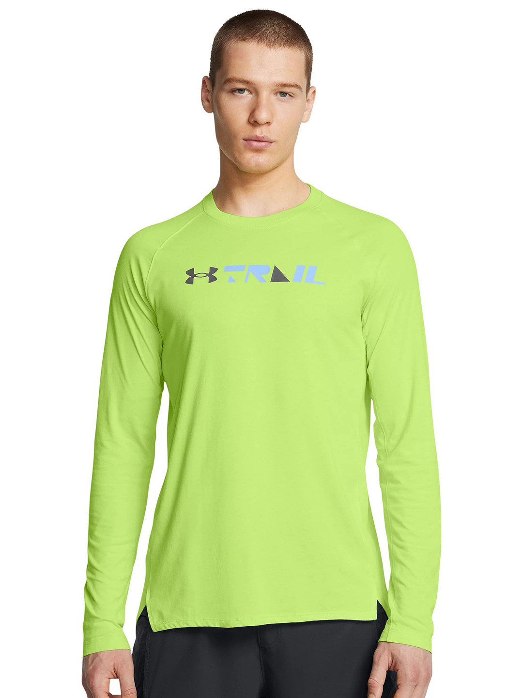 UNDER ARMOUR Men Trail Run Long Sleeves Tshirt
