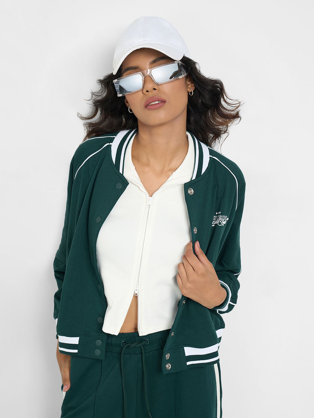 Ajile by Pantaloons Women Cotton Bomber Jacket