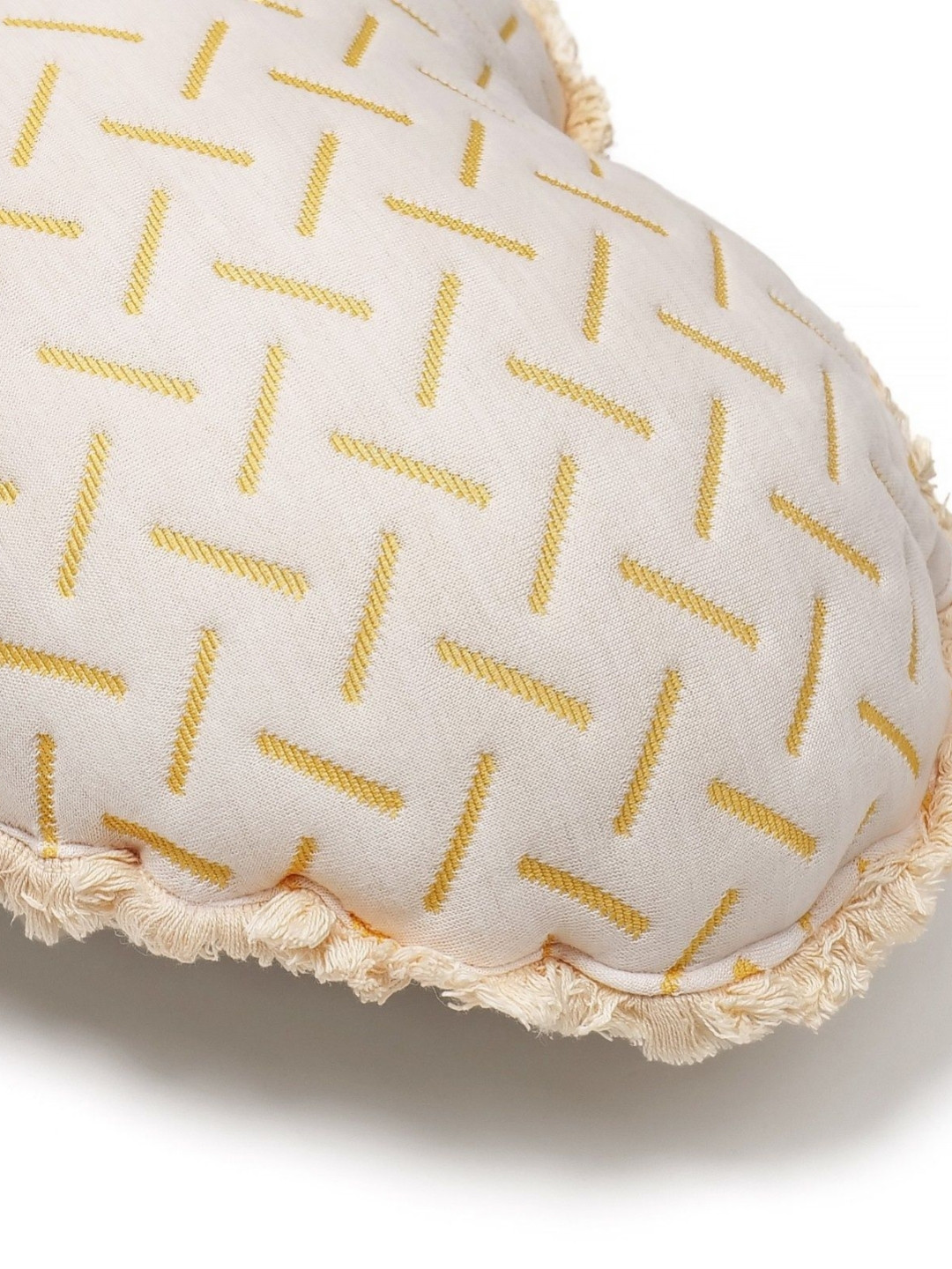SH Creation and Handlooms Handcrafted Heart Shape Cushion