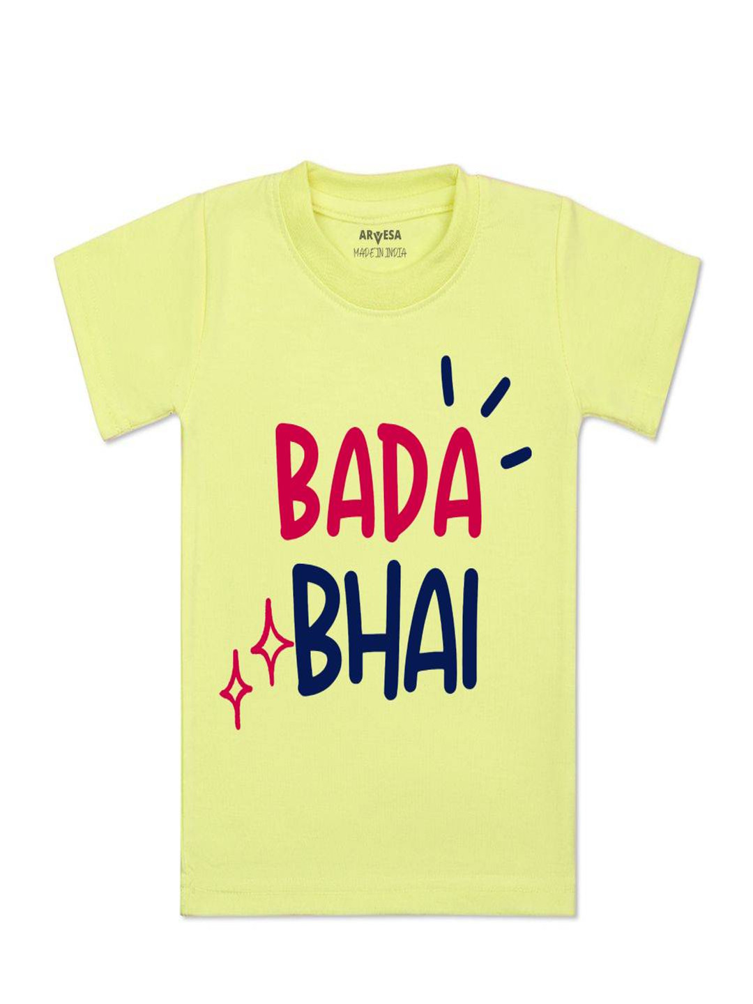 Arvesa Kids Bada Bhai Printed Tshirt