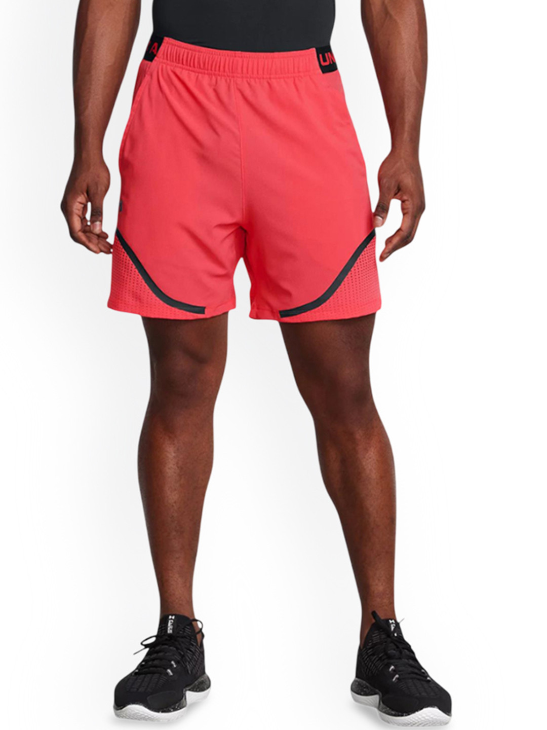 UNDER ARMOUR Vanish Graphic Printed Slim-Fit Woven Shorts