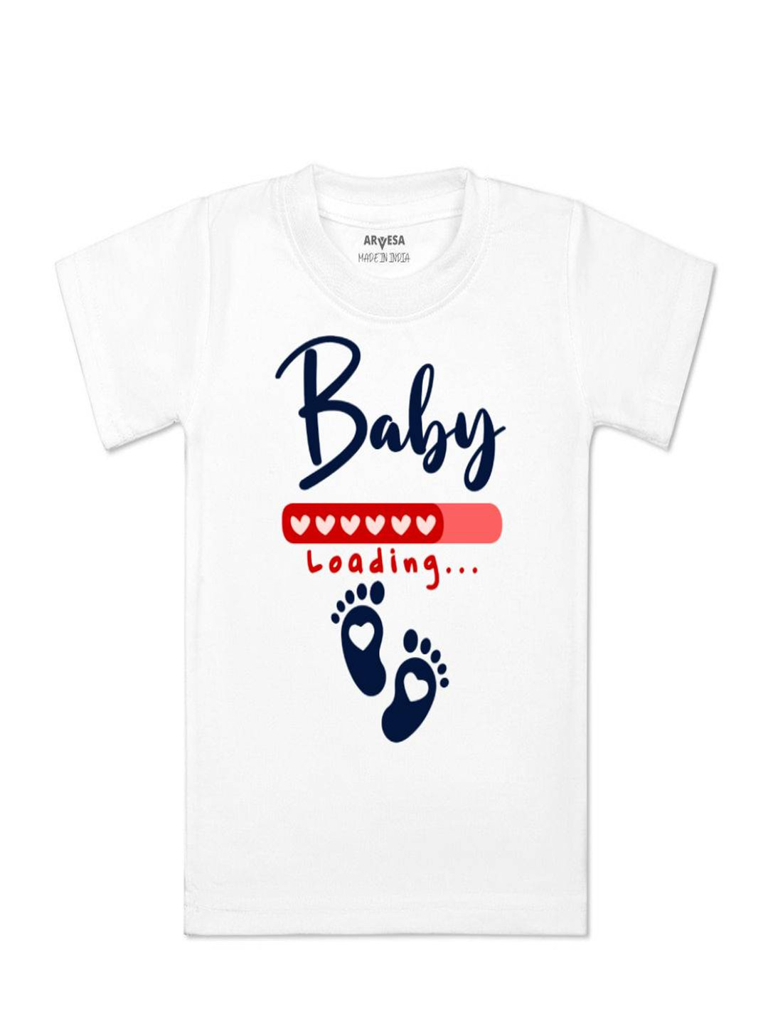 Arvesa Kids Baby Loading Printed Tshirt