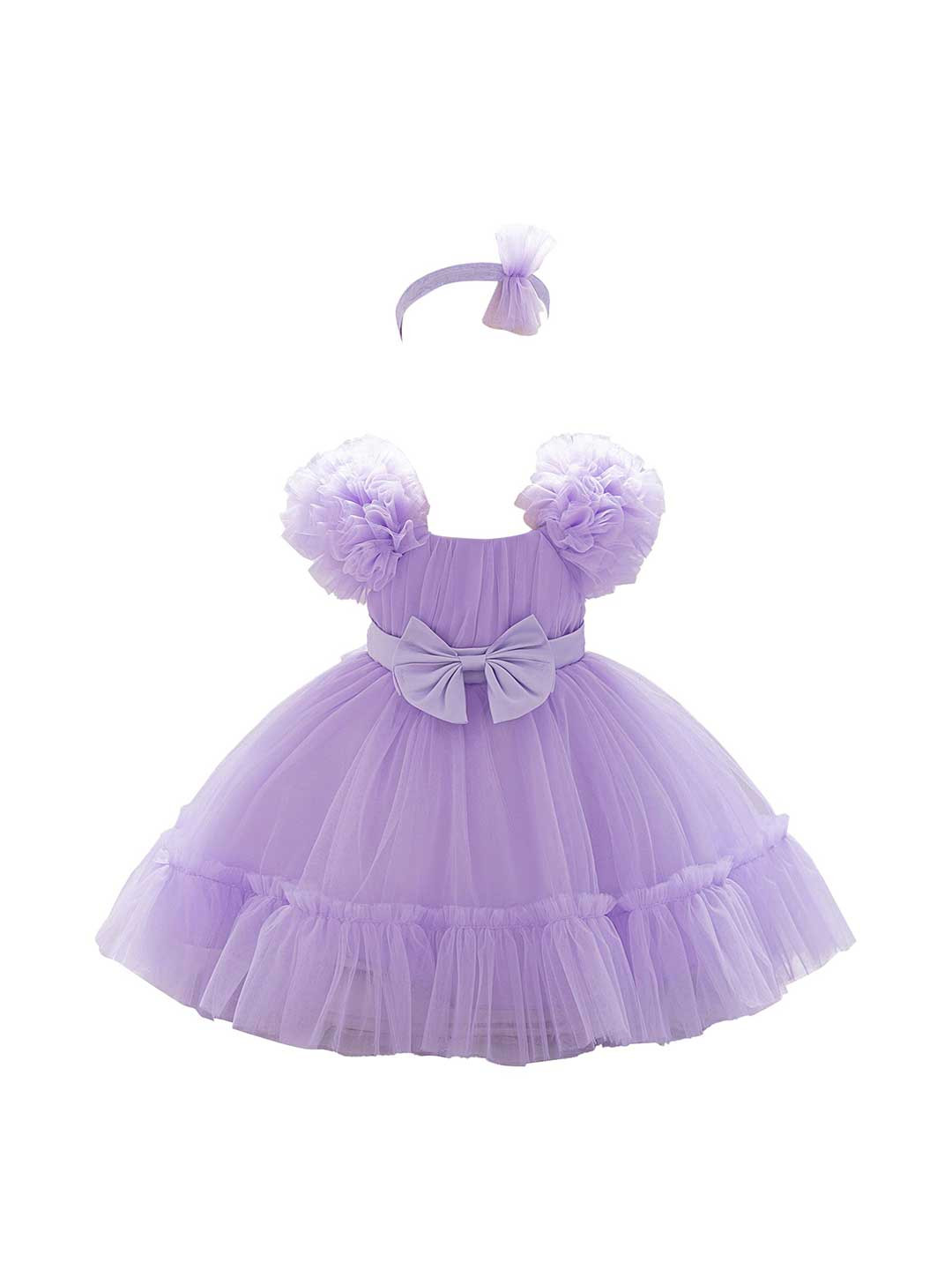 StyleCast x Revolte Girls  Net A-Line Midi Dress