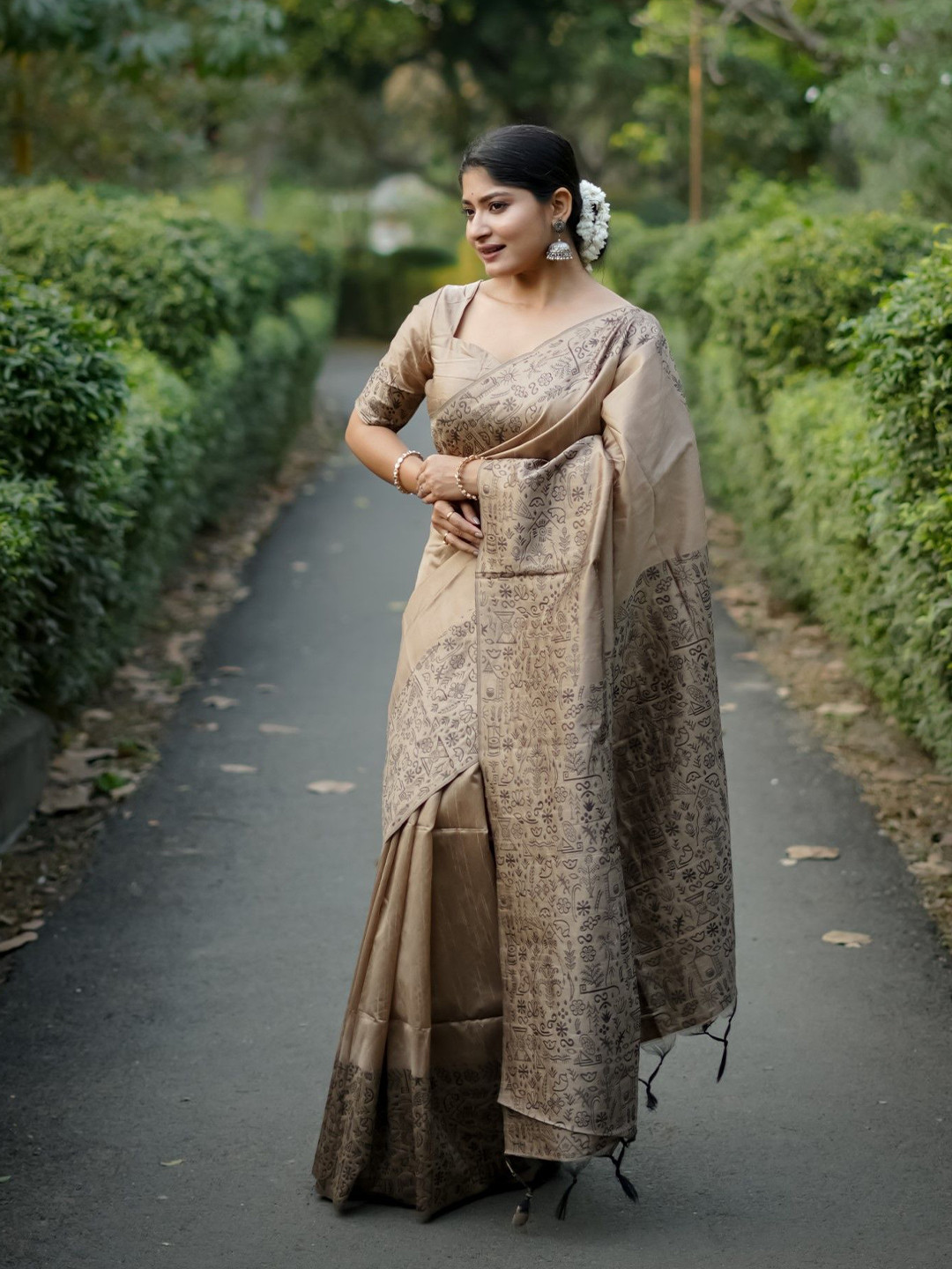 Mitera Silk Blend Saree