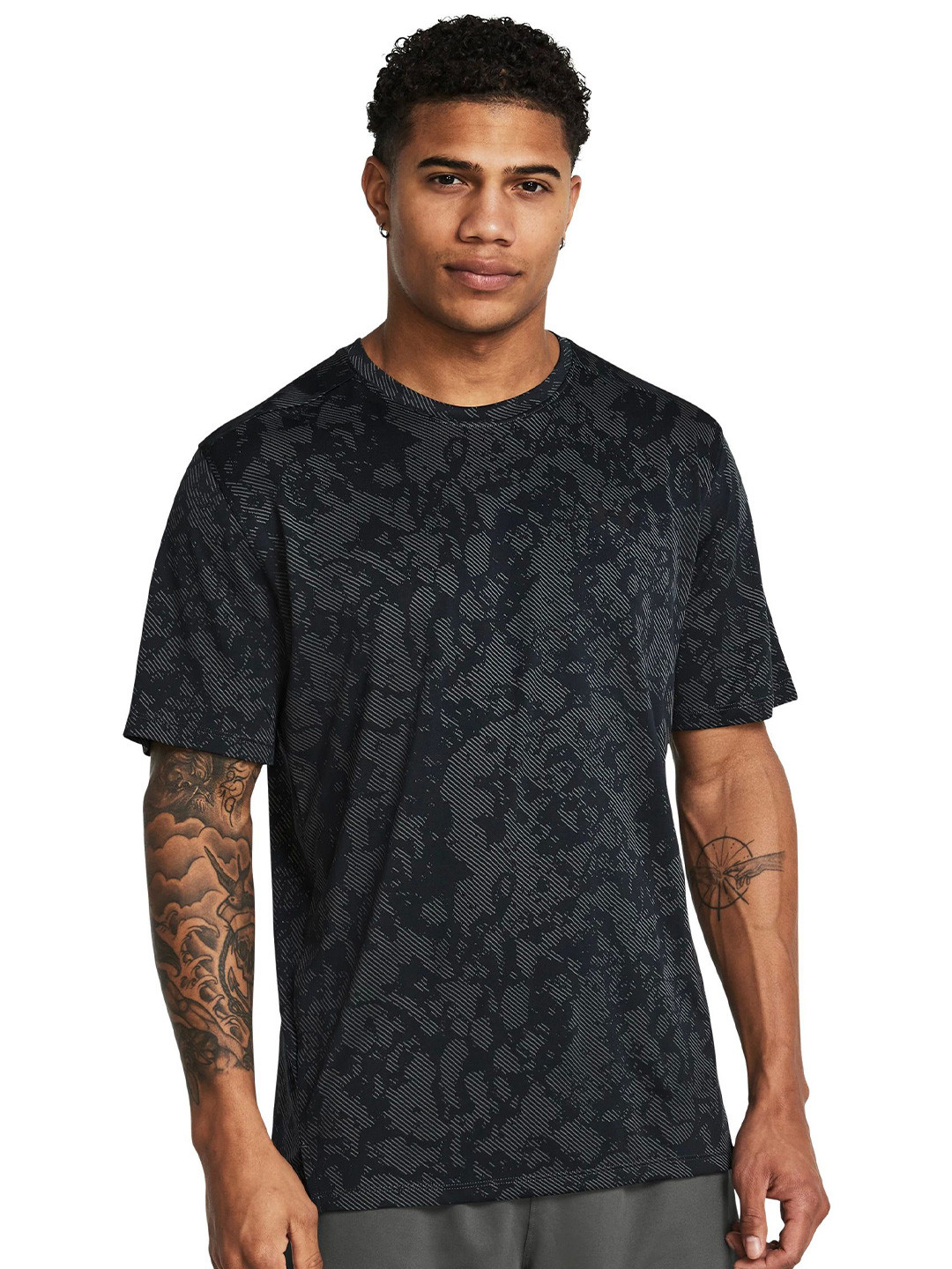 UNDER ARMOUR Mens Tech Vent Geode Short Sleeves T-Shirt
