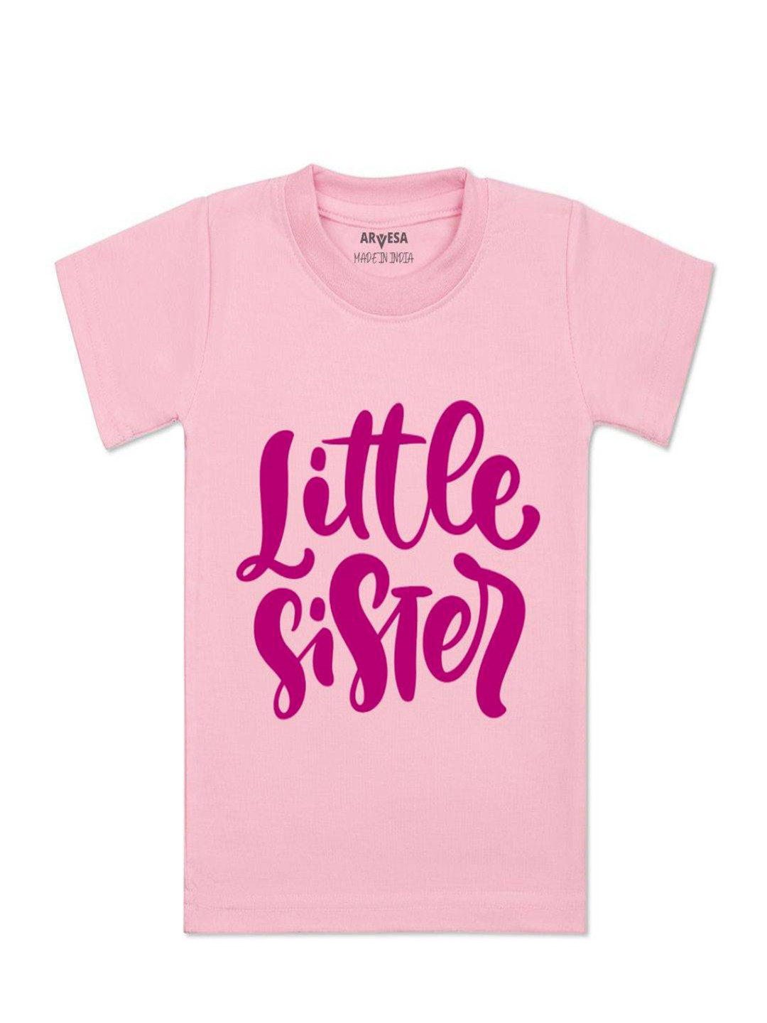 Arvesa Kids Little Sister Printed Tshirt