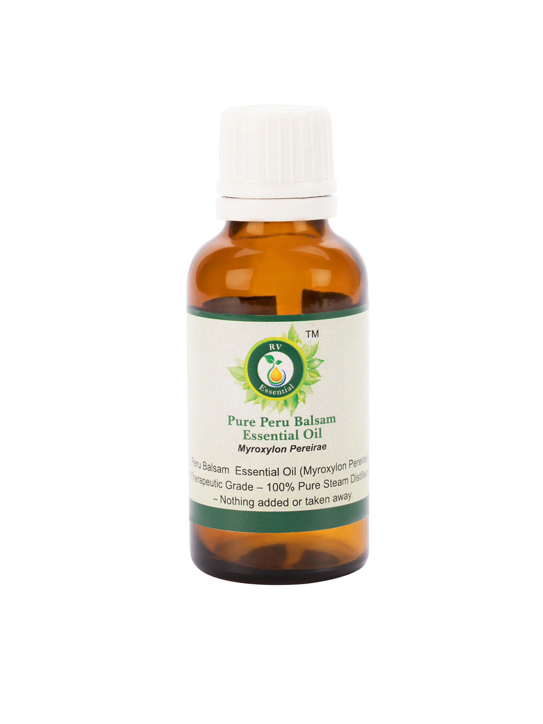 R V Essential Pure Peru Balsam Alcohol Free Essential Oil - 50 ml
