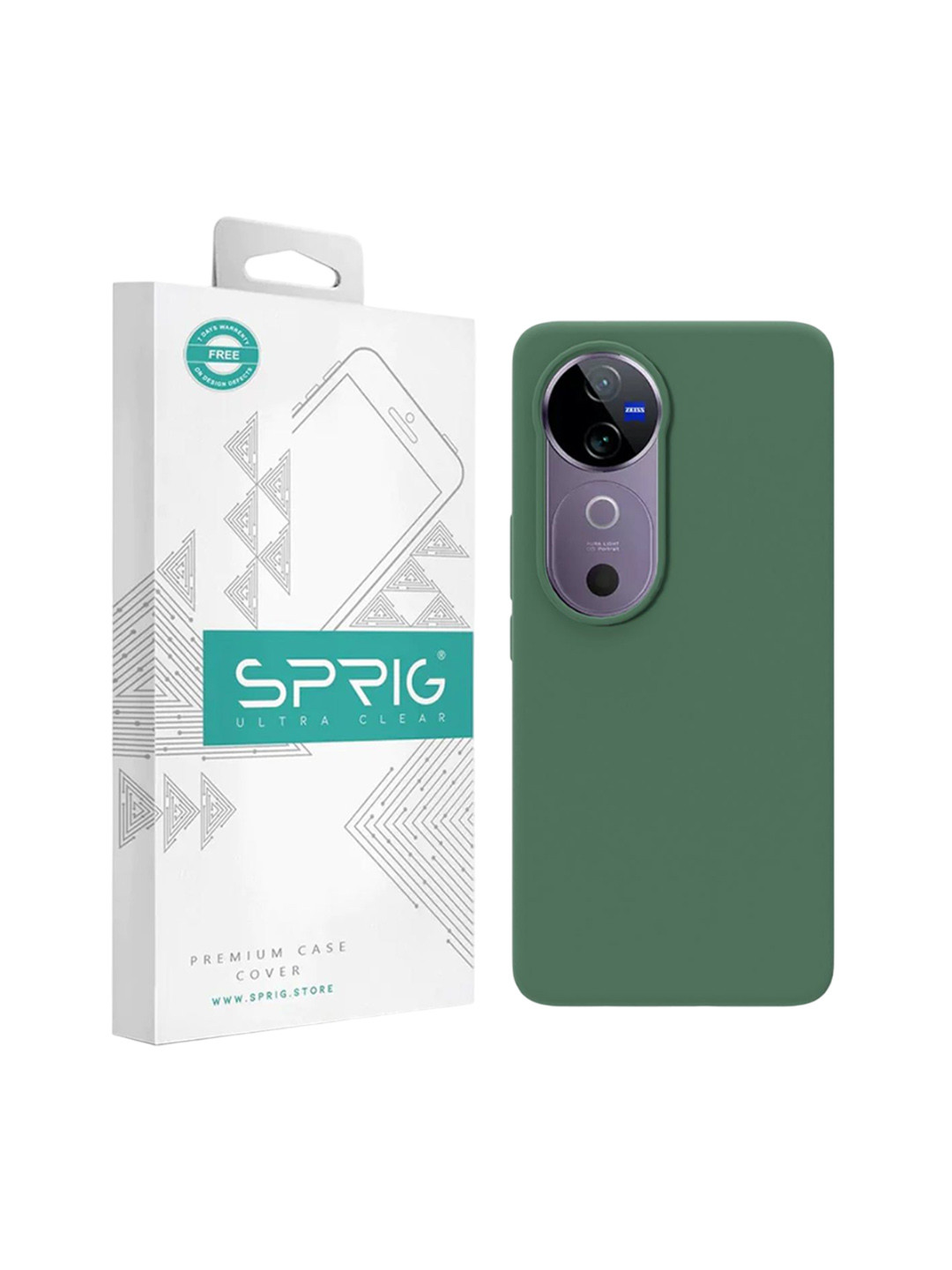 SPRIG Vivo V40 Liquid Silicone Back Cover