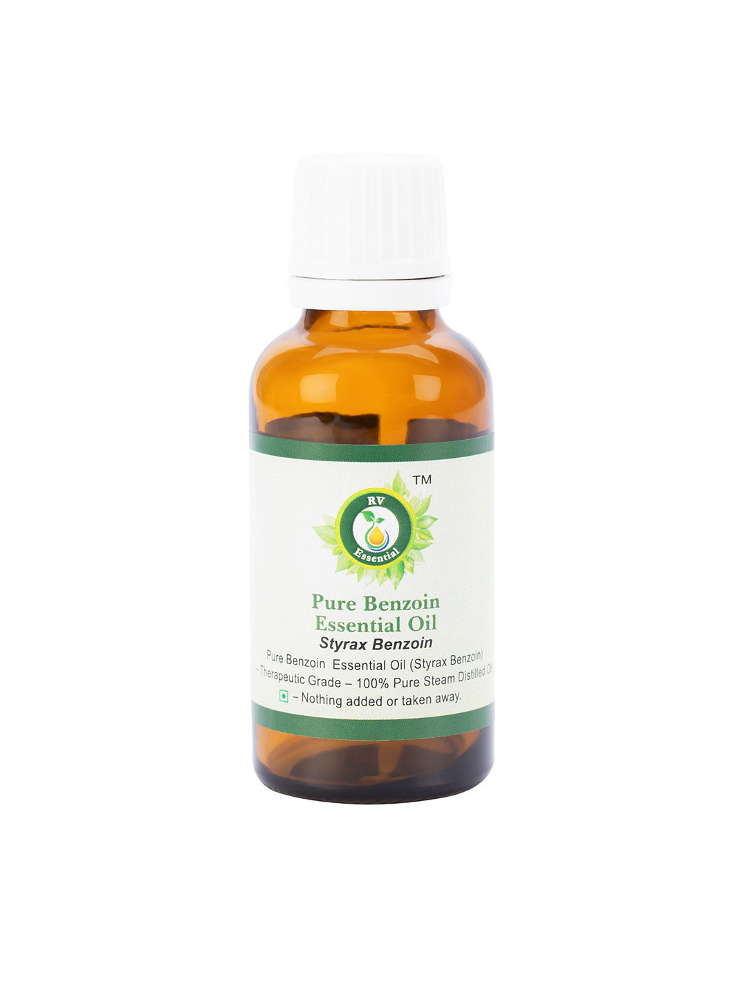 R V Essential Pure Benzoin Essential Oil For Moisturization & Nourishment- 50 ml