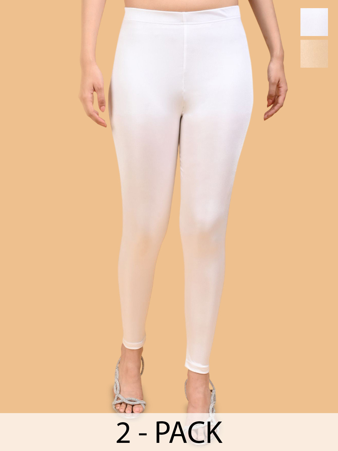 Coppersmith Pack Of 2 Combo Shimmer Leggings