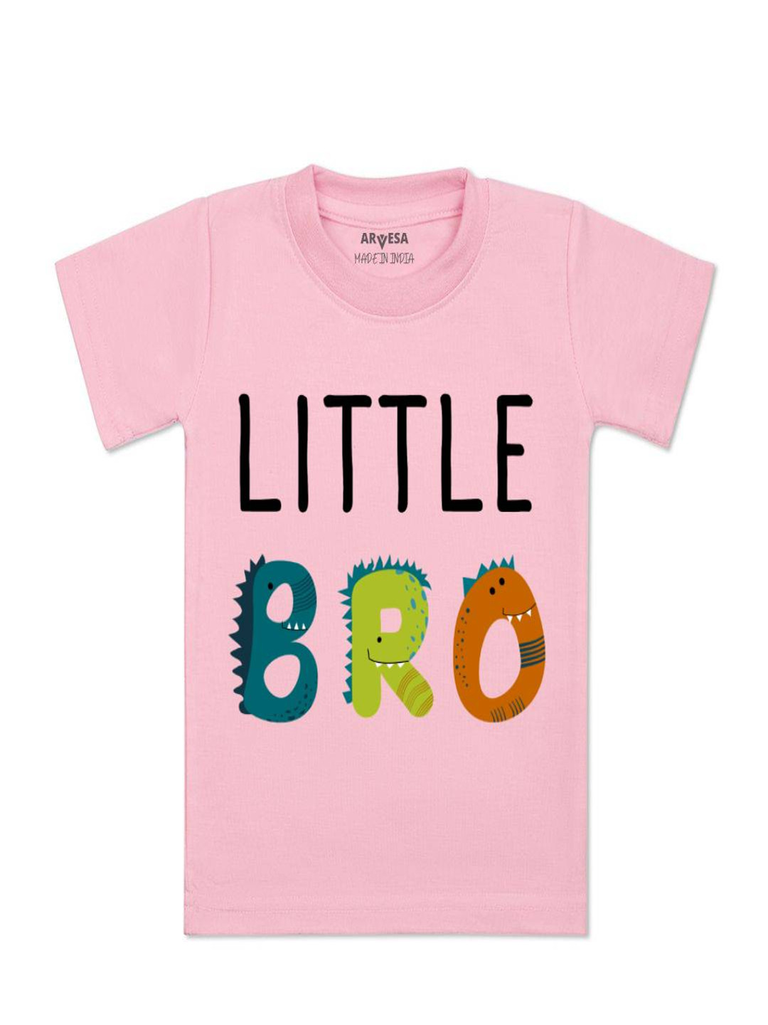 Arvesa Kids Little Bro Printed Tshirt