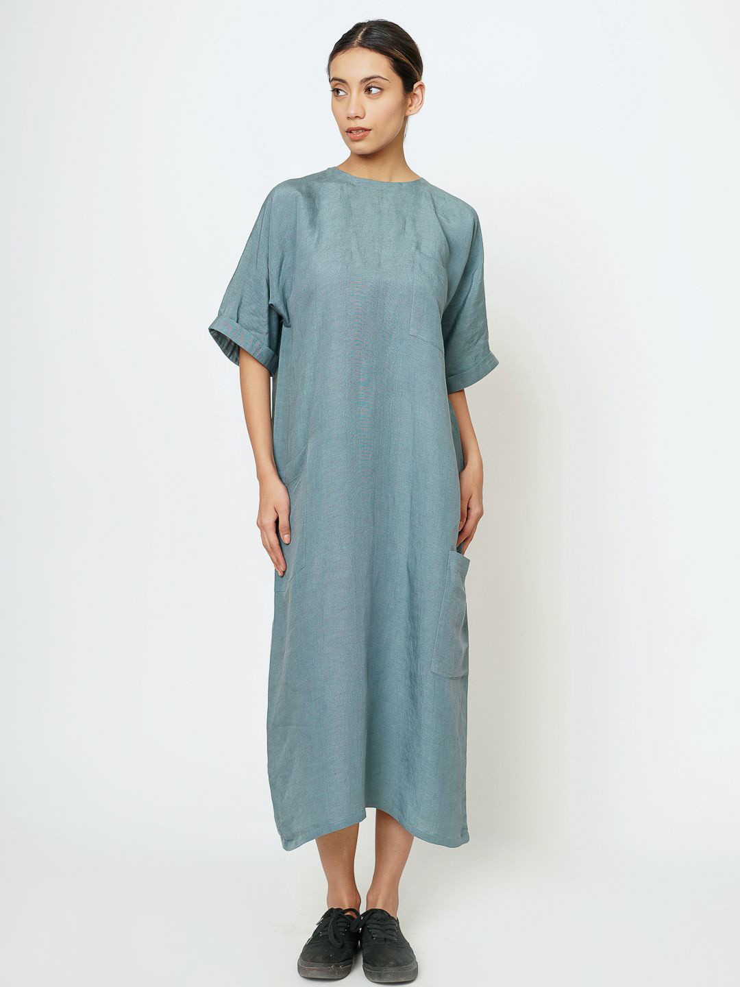 Tailor Didi Terra Luna Women A-Line Midi Dress