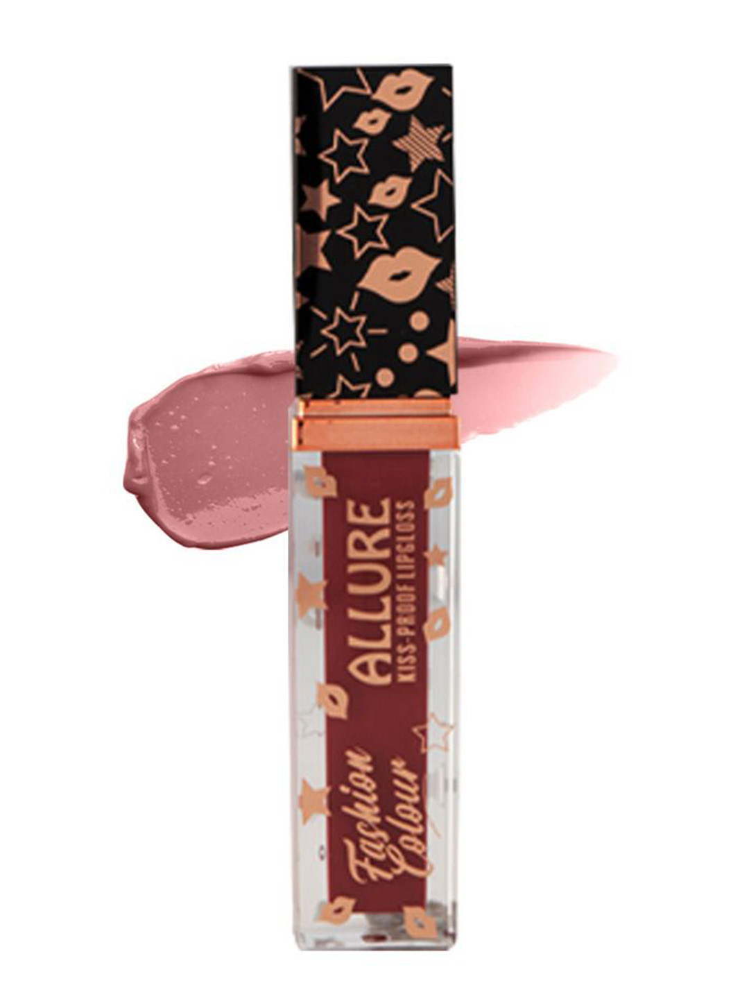 Fashion Colour Allure Kiss Proof Long Lasting Lip Gloss 6ml - Brownie Brown 02