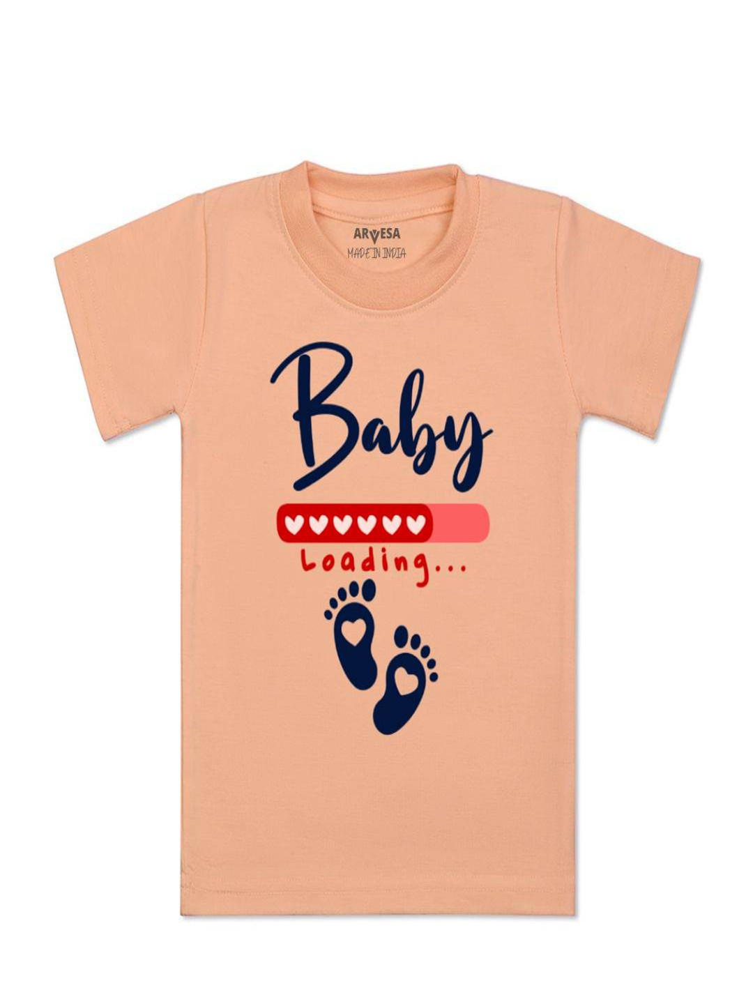Arvesa Kids Baby Loading Printed Tshirt