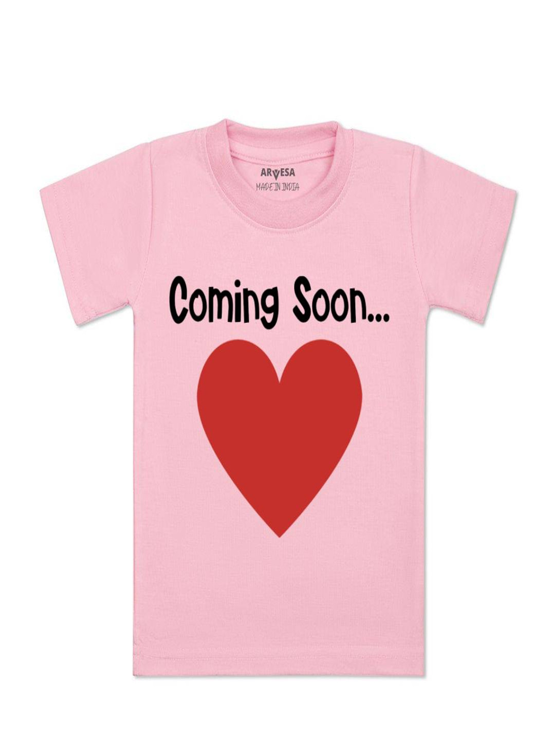 Arvesa Kids Coming Soon Printed Tshirt