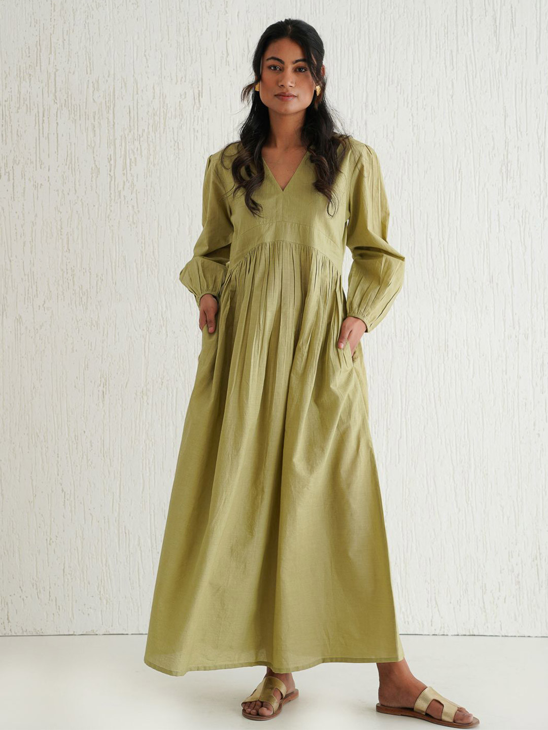 Tailor Didi Women  Fit & Flare Maxi Dress