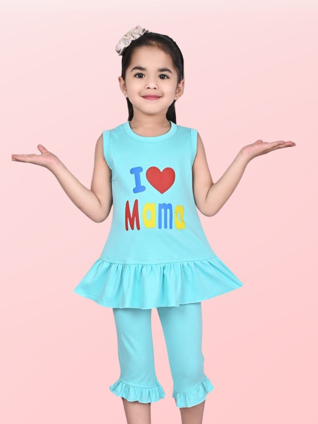 JIM Trend Unisex Kids Top with Palazzos