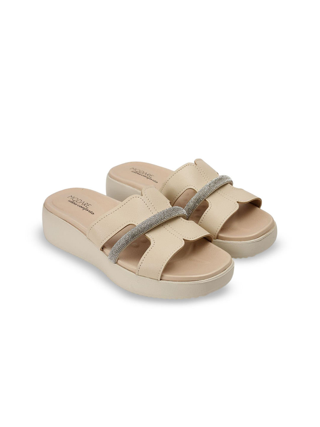 MODARE Women Casual PU Comfort Sandals