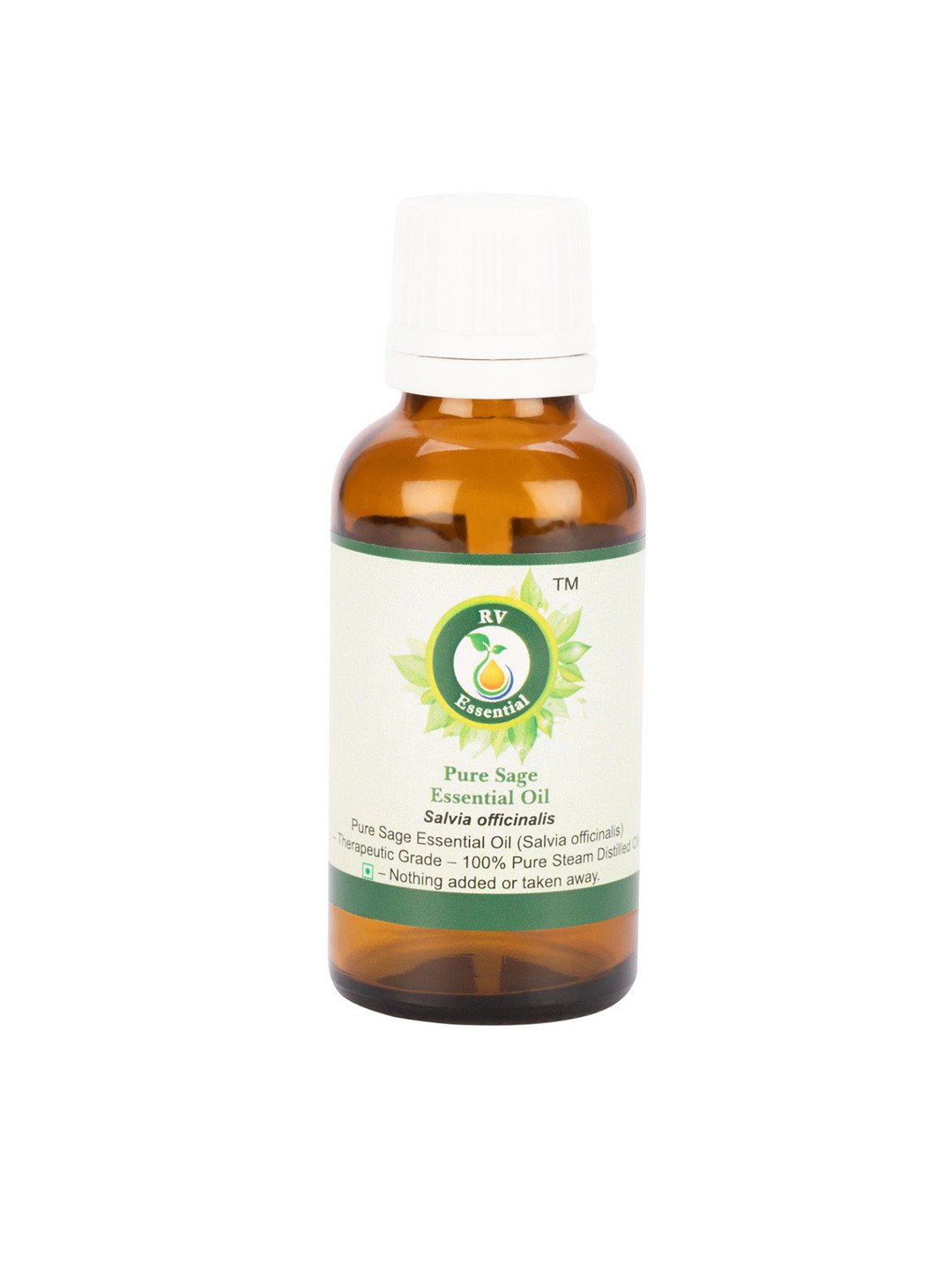 R V Essential Pure Sage Essential Oil - 10 ml