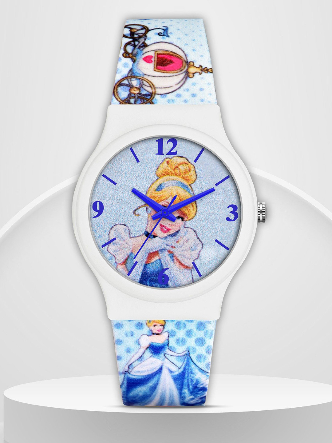 DOUBLERUN Kids Printed Dial & Silicon Straps Analogue Multi Function Watch H05NMT-721