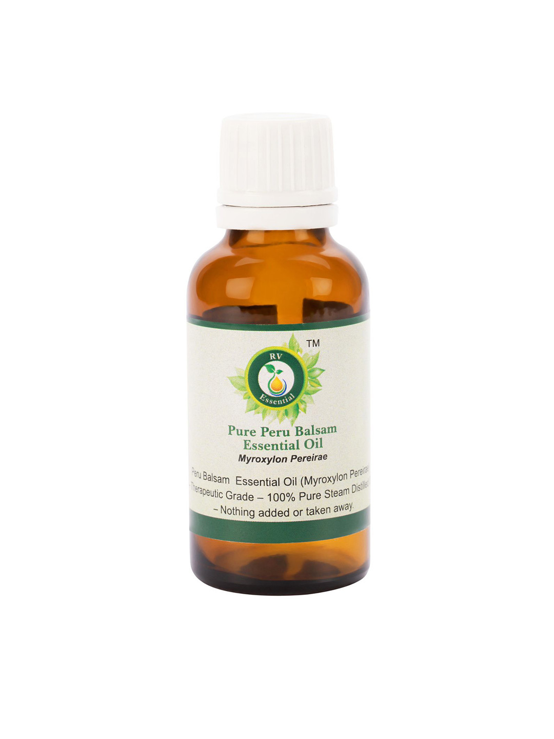 R V Essential Pure Peru Balsam Alcohol Free Essential Oil - 30 ml