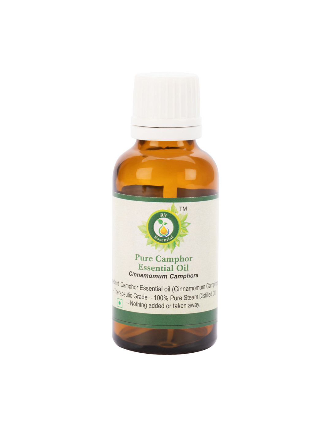 R V Essential Pure Camphor Essential Oil For Moisturization & Nourishment- 50 ml